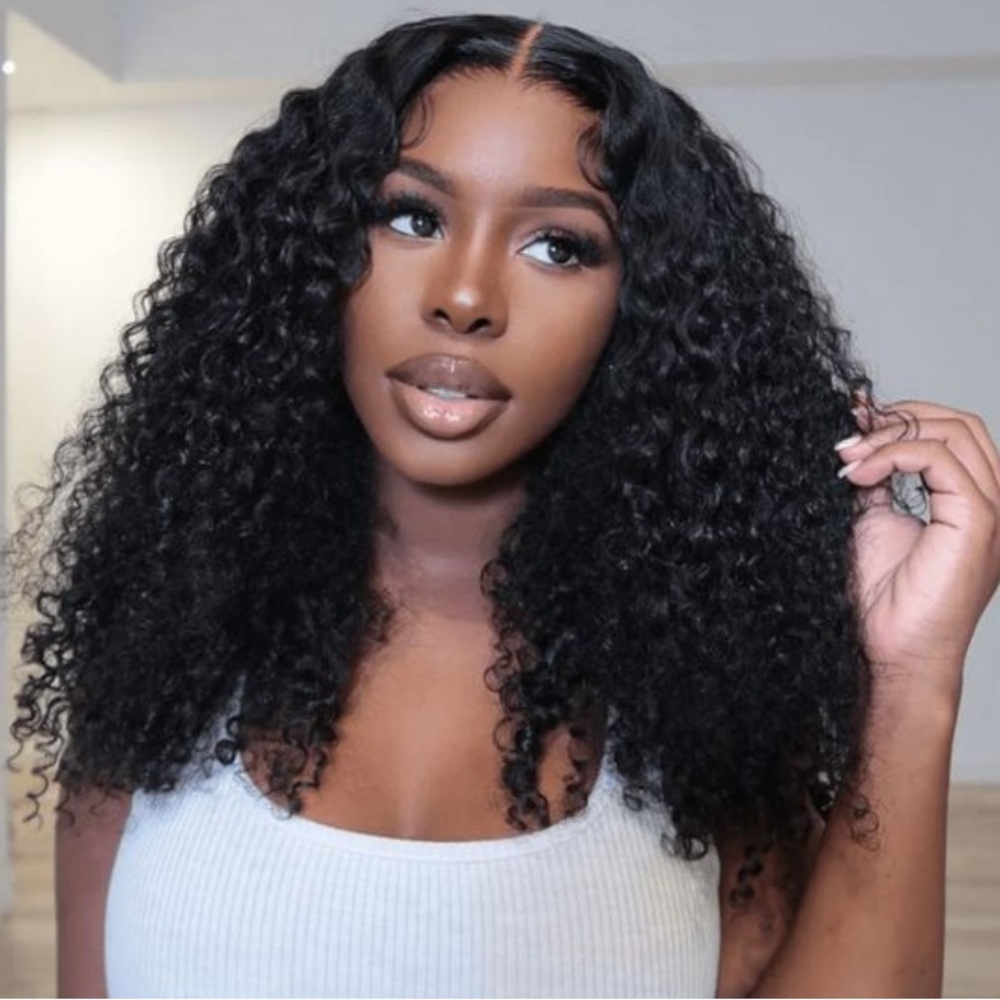 Deep Wave Lace Front Wigs Human Hair Pre Plucked 13x4 HD Transparent Lace